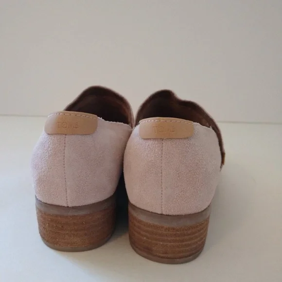Toms Shaye Suede Bootie Light Pink 7 - Picture 2 of 5